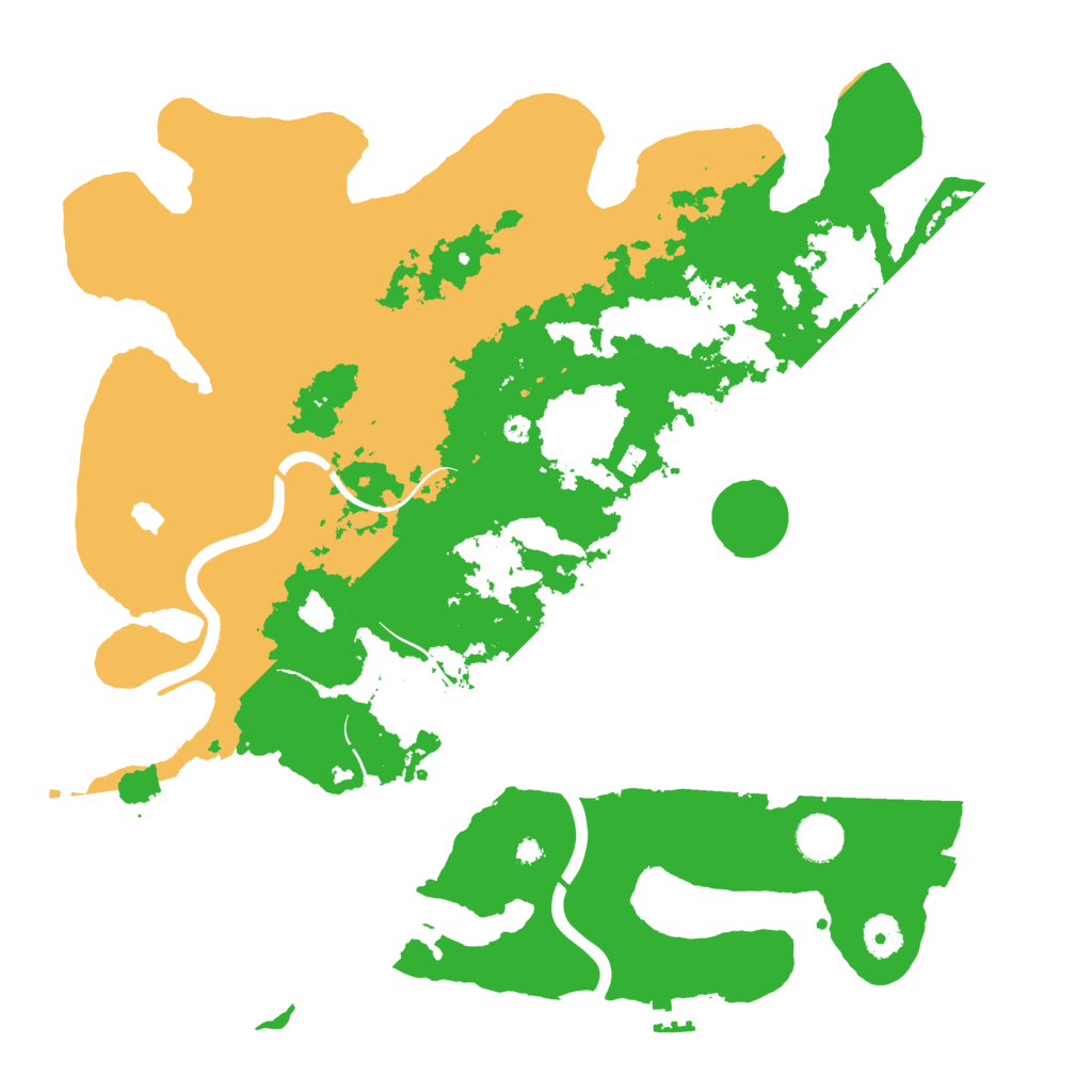 Biome Rust Map: Procedural Map, Size: 4000, Seed: 65283662