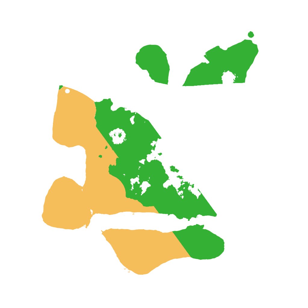 Biome Rust Map: Procedural Map, Size: 2000, Seed: 2033705801