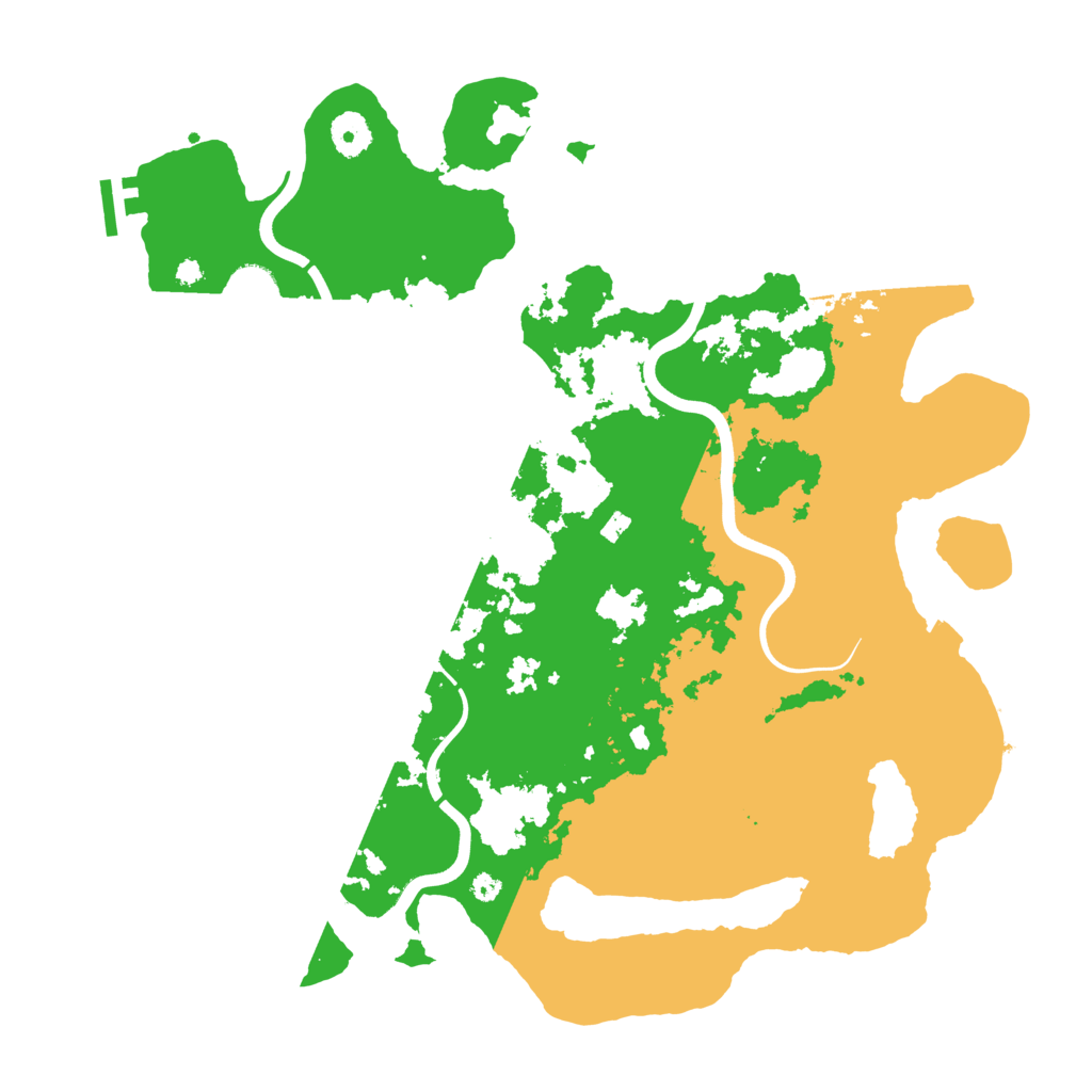 Biome Rust Map: Procedural Map, Size: 3900, Seed: 1177360285