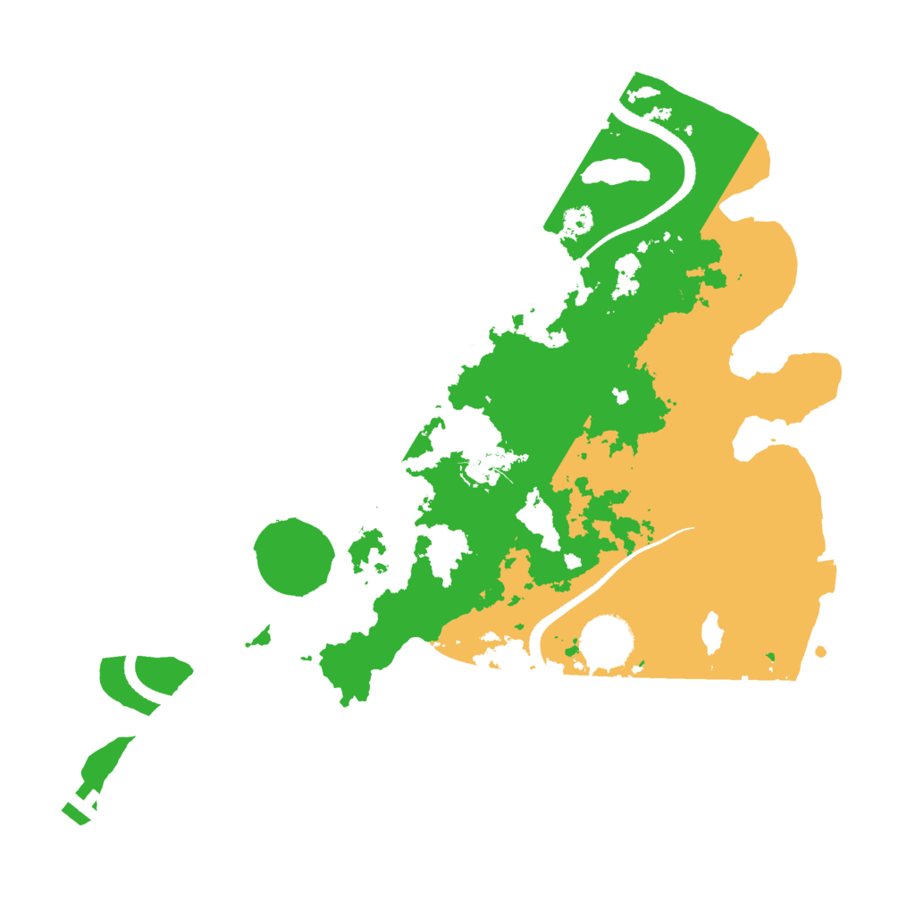 Biome Rust Map: Procedural Map, Size: 3250, Seed: 1830385612