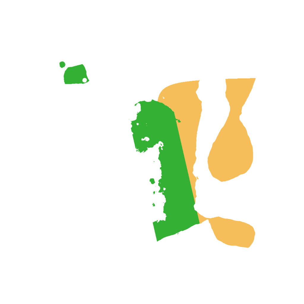 Biome Rust Map: Procedural Map, Size: 2000, Seed: 37559948