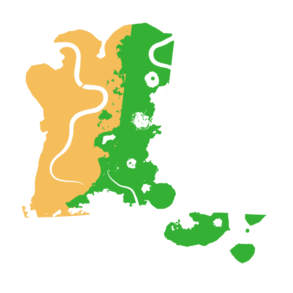 Biome Rust Map: Procedural Map, Size: 3000, Seed: 1859037534