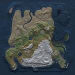 Thumbnail Rust Map: Procedural Map, Size: 3000, Seed: 299785536, 12 Monuments