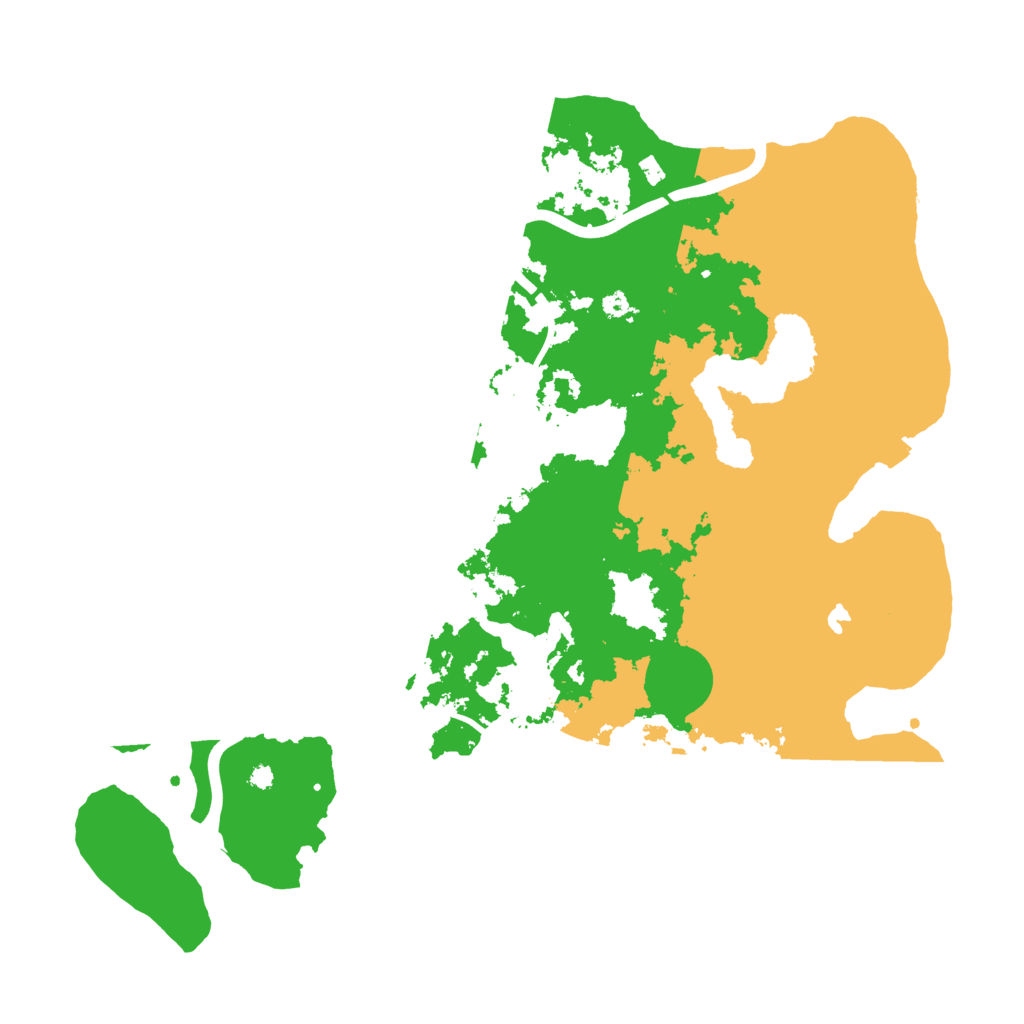 Biome Rust Map: Procedural Map, Size: 4000, Seed: 1257963122