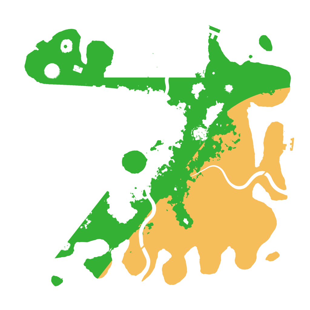 Biome Rust Map: Procedural Map, Size: 3600, Seed: 716721026