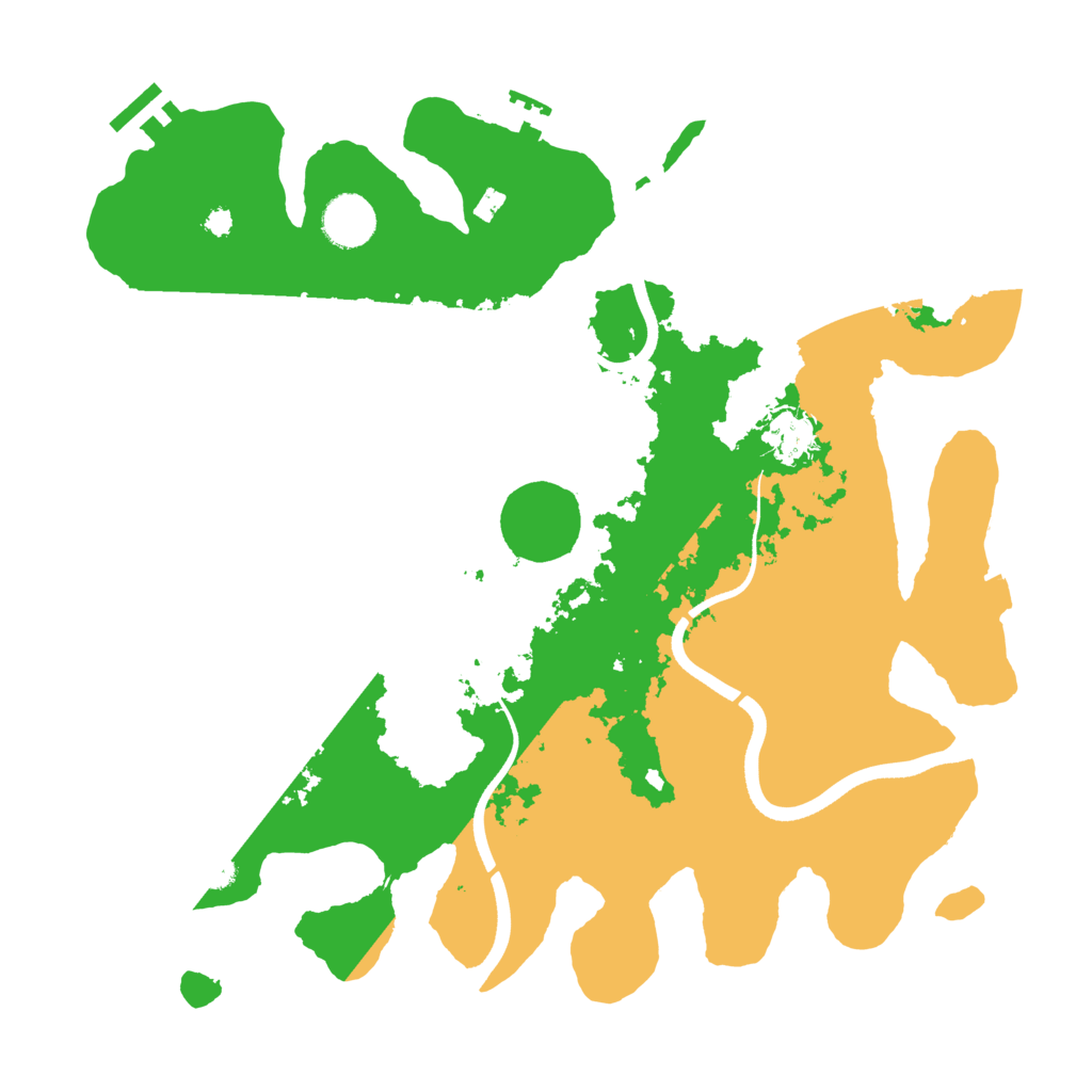 Biome Rust Map: Procedural Map, Size: 3600, Seed: 716721026