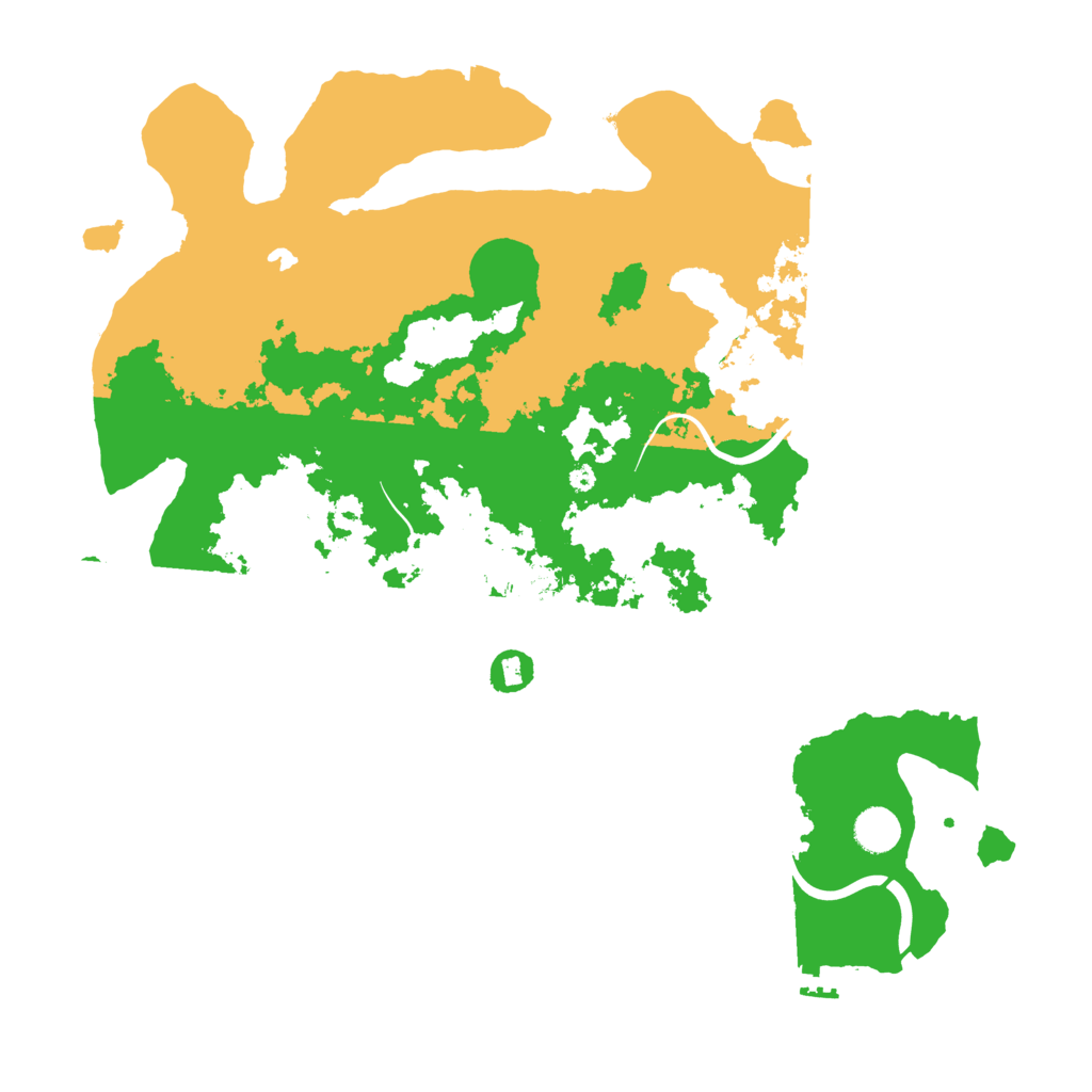 Biome Rust Map: Procedural Map, Size: 4250, Seed: 1110370687