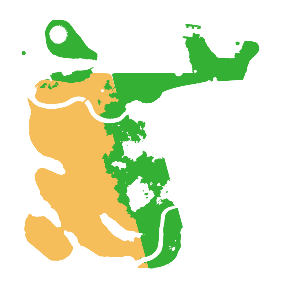 Biome Rust Map: Procedural Map, Size: 2900, Seed: 303330944