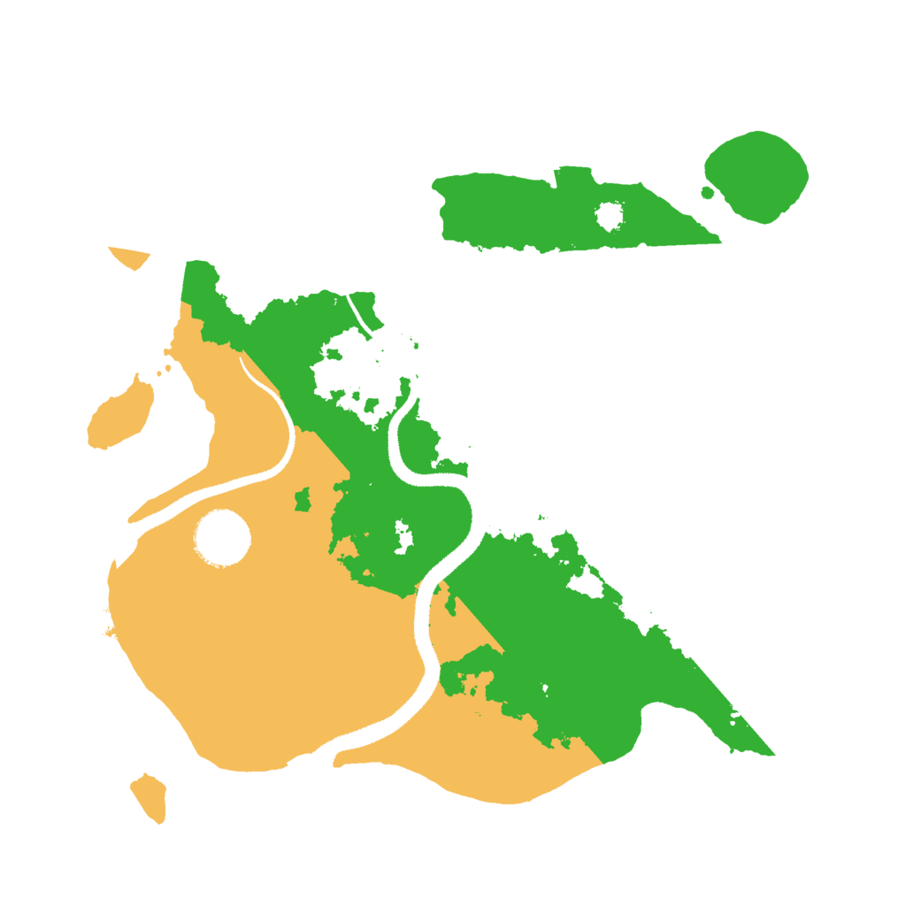 Biome Rust Map: Procedural Map, Size: 2850, Seed: 1506199113