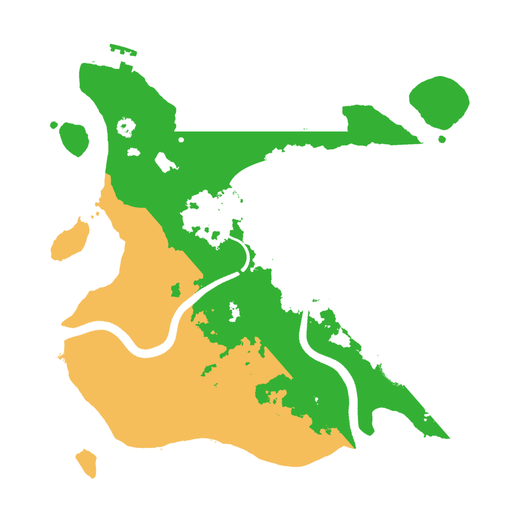 Biome Rust Map: Procedural Map, Size: 2850, Seed: 1506199113