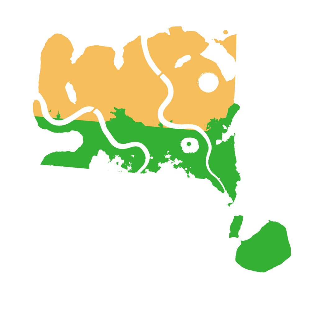 Biome Rust Map: Procedural Map, Size: 2800, Seed: 1284872235