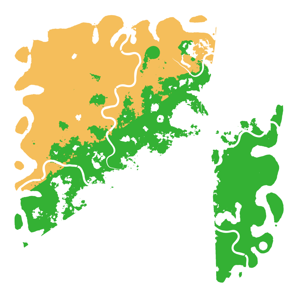 Biome Rust Map: Procedural Map, Size: 6000, Seed: 1722500136