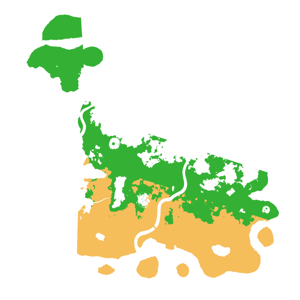 Biome Rust Map: Procedural Map, Size: 4000, Seed: 74315497