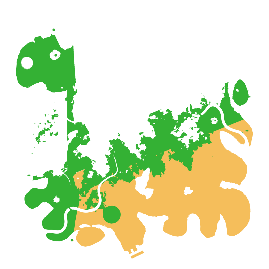 Biome Rust Map: Procedural Map, Size: 4000, Seed: 527224783