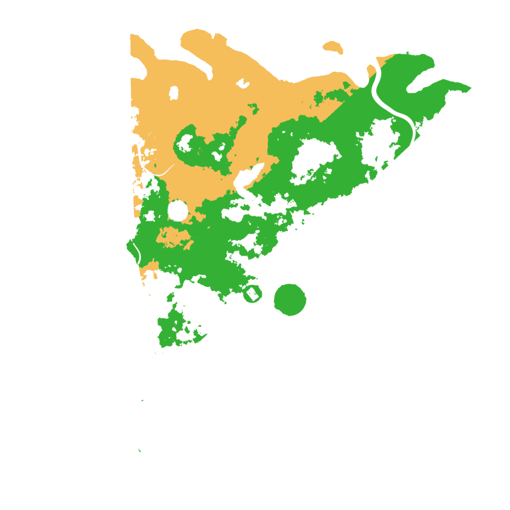 Biome Rust Map: Procedural Map, Size: 4500, Seed: 1405359973