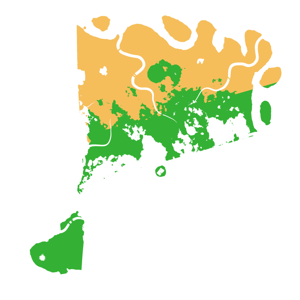 Biome Rust Map: Procedural Map, Size: 4500, Seed: 988000281