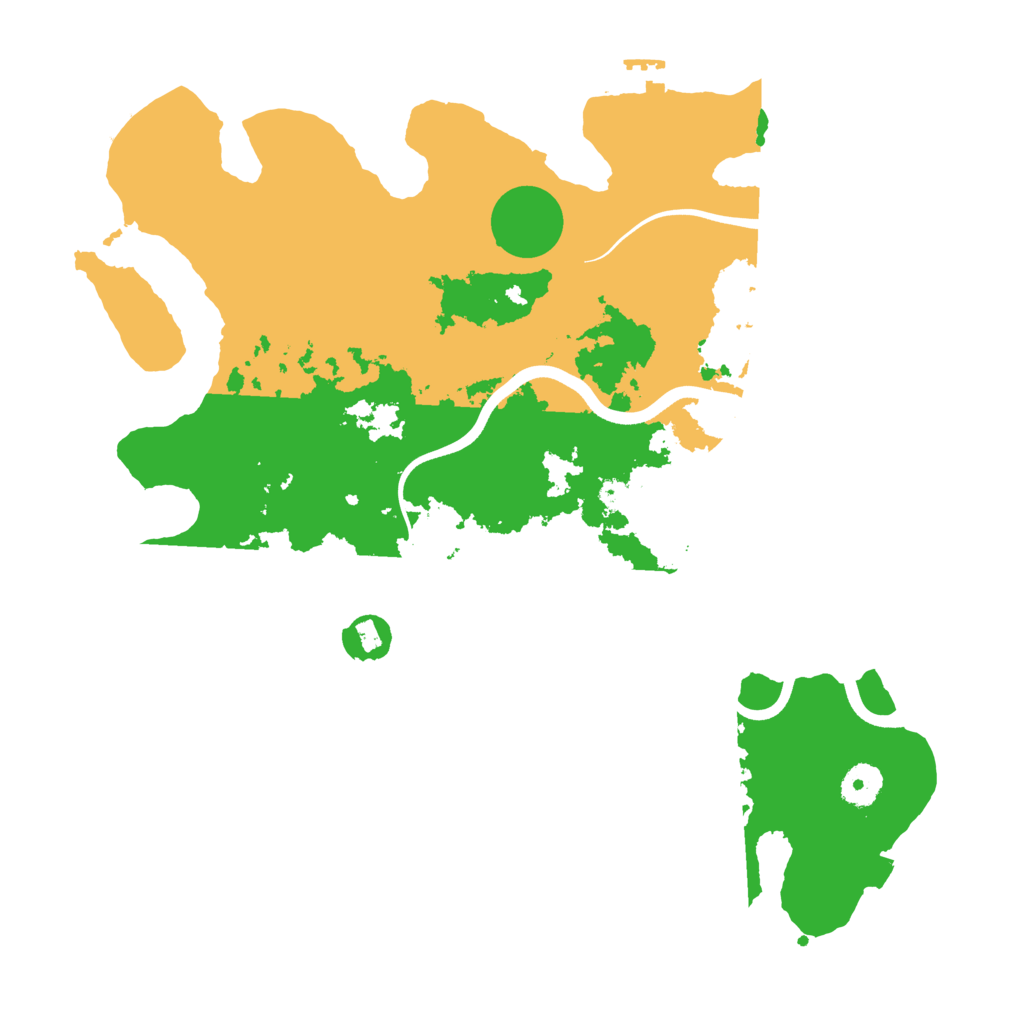 Biome Rust Map: Procedural Map, Size: 3750, Seed: 2003117551
