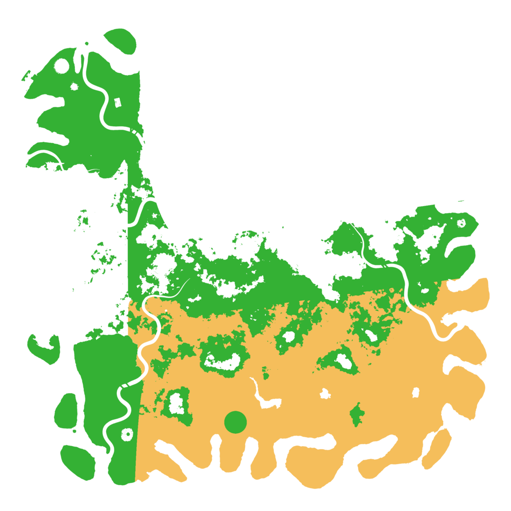 Biome Rust Map: Procedural Map, Size: 6000, Seed: 2129940592