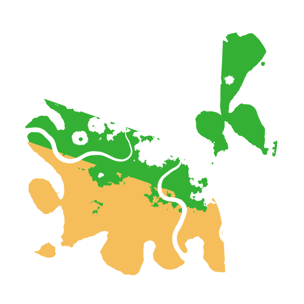 Biome Rust Map: Procedural Map, Size: 3000, Seed: 1829950944