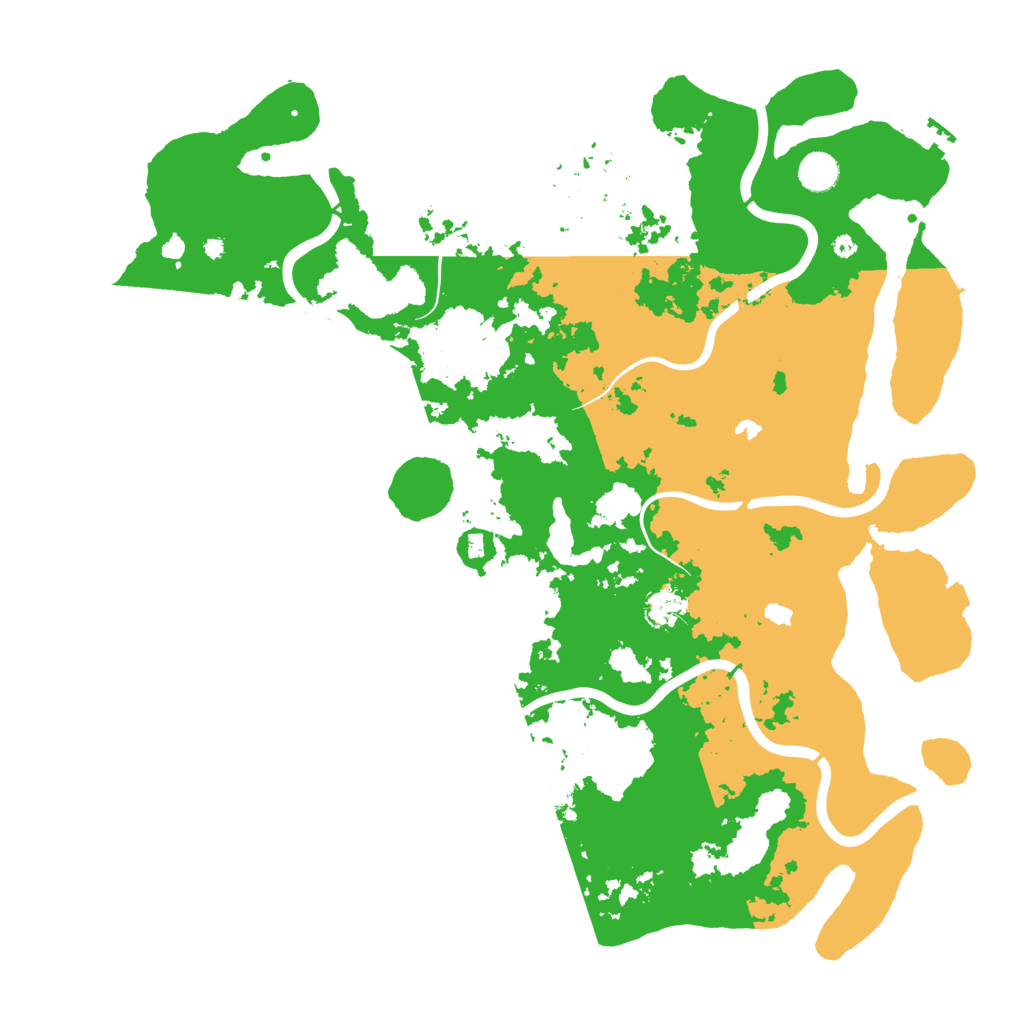 Biome Rust Map: Procedural Map, Size: 4500, Seed: 32390198
