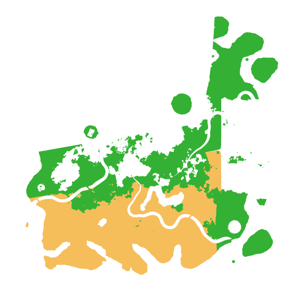 Biome Rust Map: Procedural Map, Size: 4000, Seed: 609867591