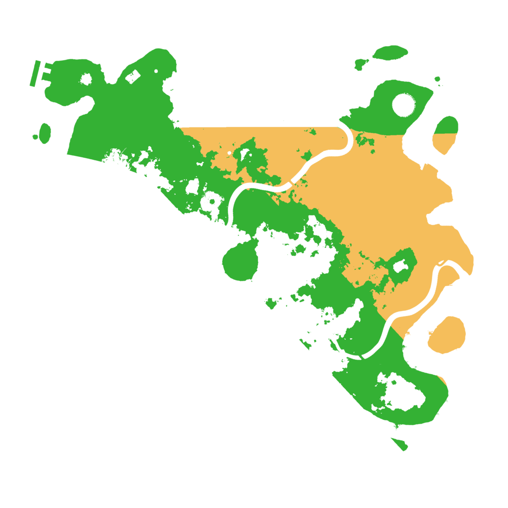 Biome Rust Map: Procedural Map, Size: 3900, Seed: 2108864508