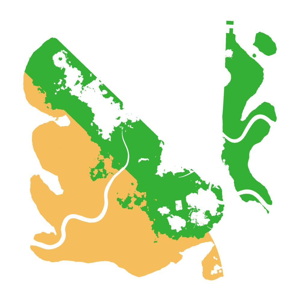 Biome Rust Map: Procedural Map, Size: 3300, Seed: 1417604505