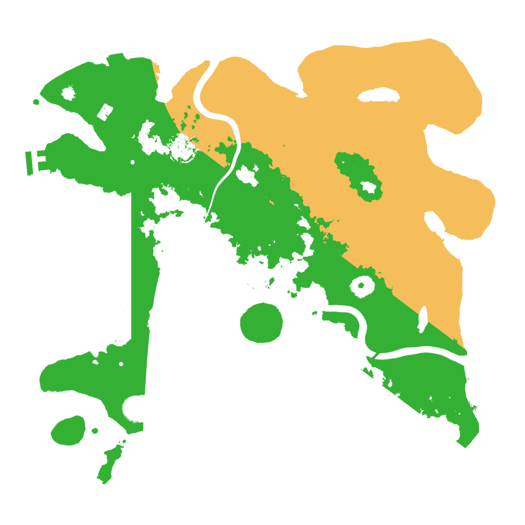 Biome Rust Map: Procedural Map, Size: 3500, Seed: 1901705970