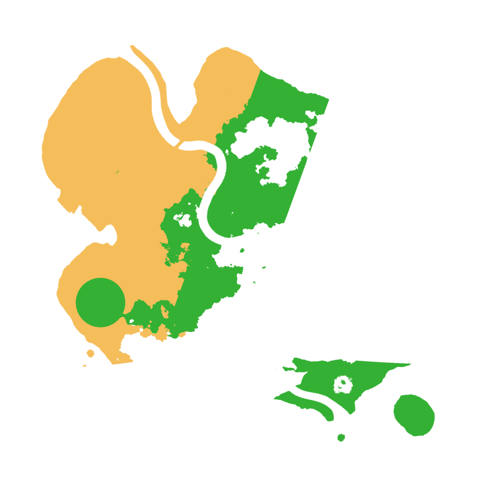 Biome Rust Map: Procedural Map, Size: 2663, Seed: 1506199107
