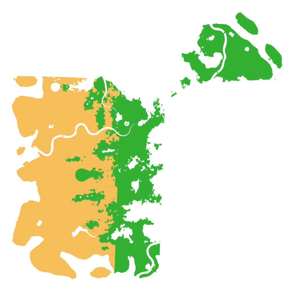 Biome Rust Map: Procedural Map, Size: 6000, Seed: 1924894369