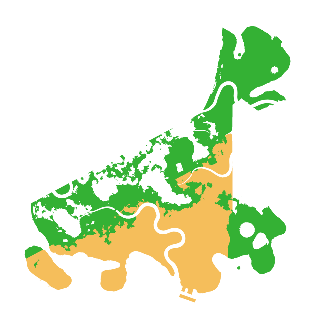Biome Rust Map: Procedural Map, Size: 3750, Seed: 1026991061