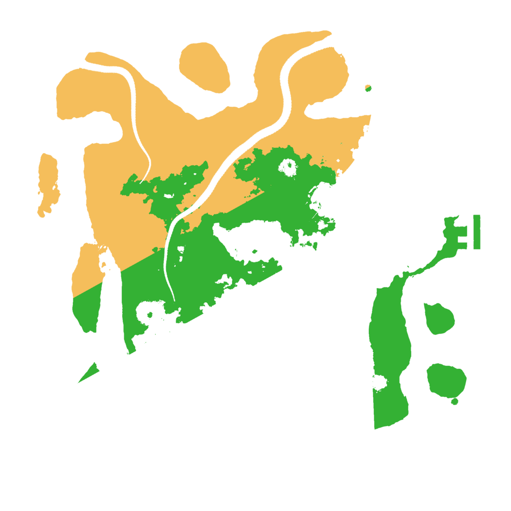 Biome Rust Map: Procedural Map, Size: 3000, Seed: 14998