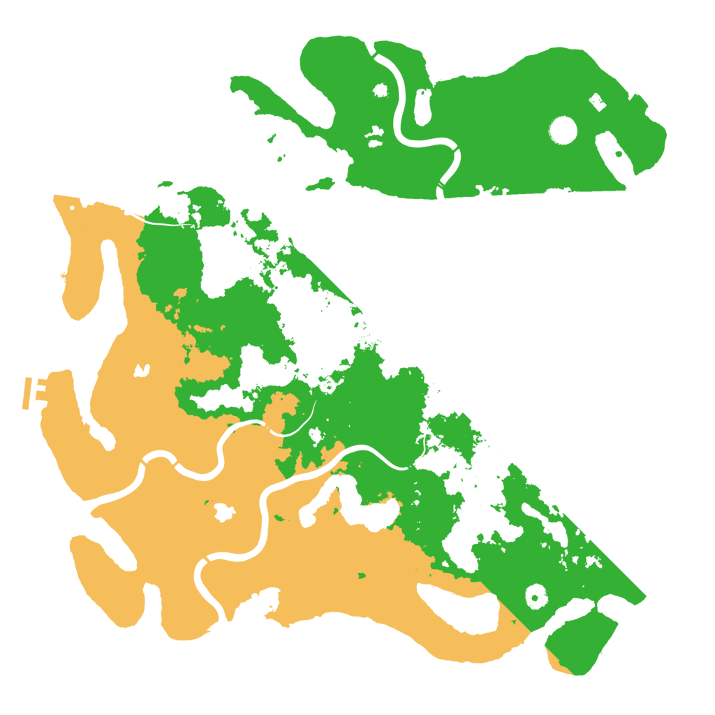 Biome Rust Map: Procedural Map, Size: 4500, Seed: 220165099