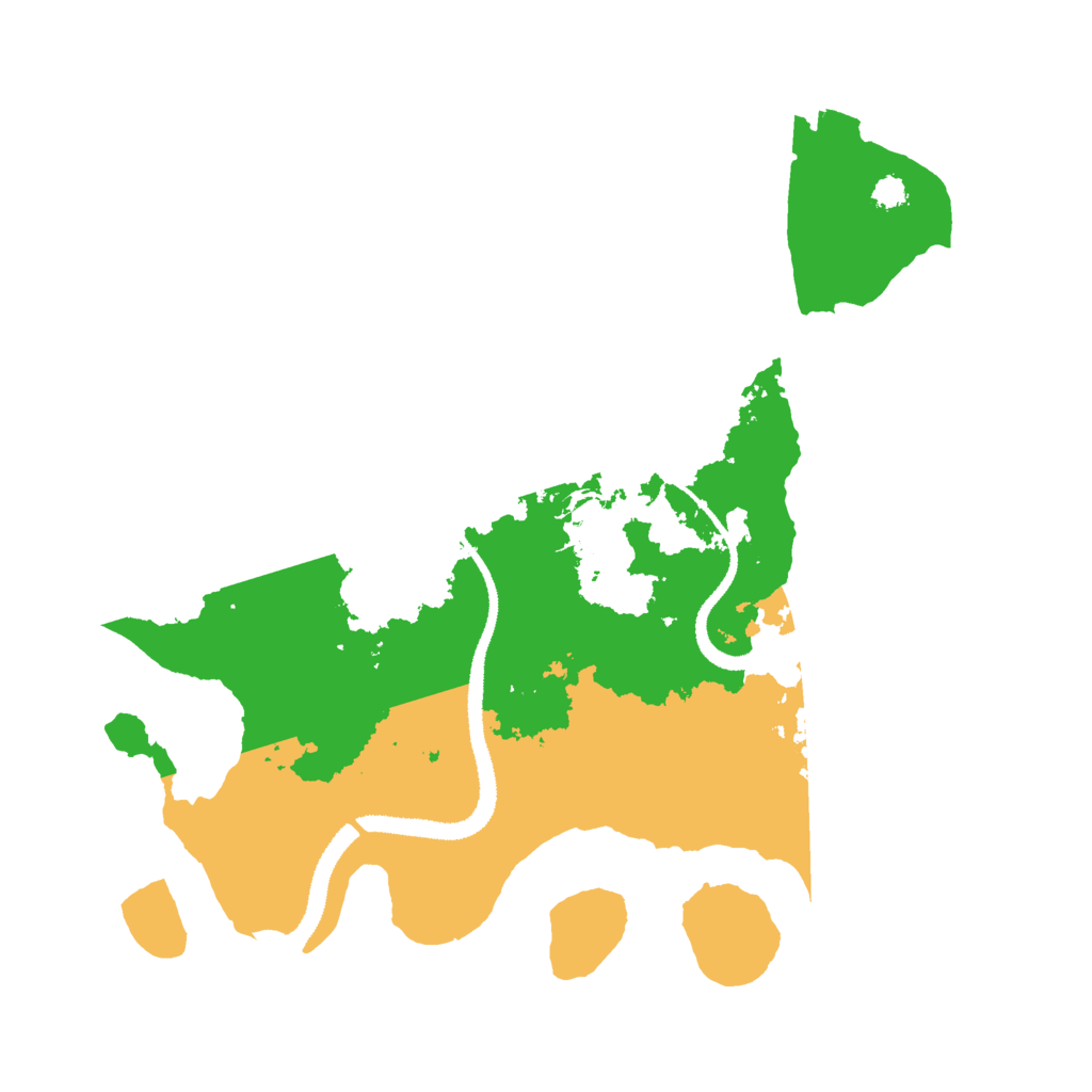 Biome Rust Map: Procedural Map, Size: 3000, Seed: 1181776929