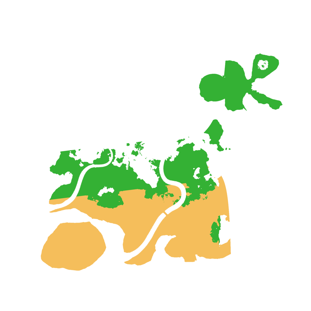 Biome Rust Map: Procedural Map, Size: 3000, Seed: 365396659