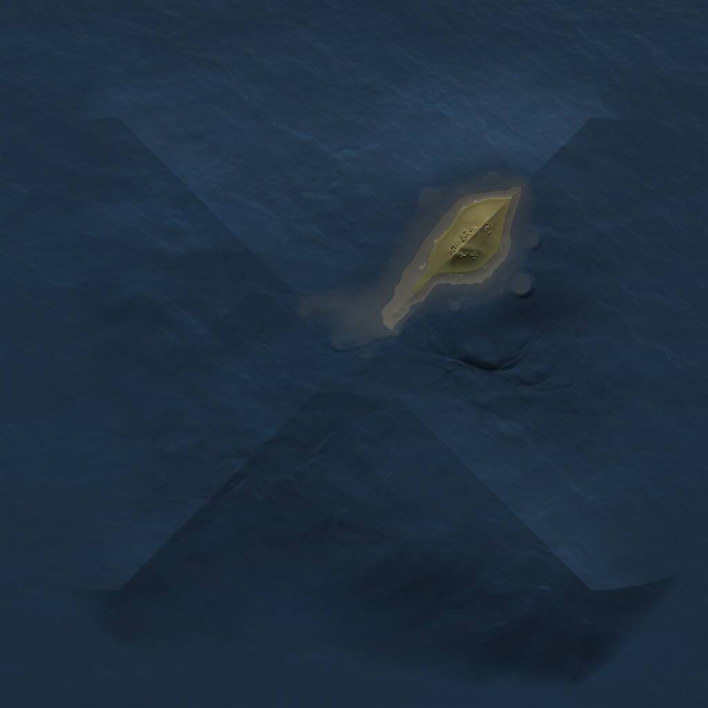 Rust Map: Procedural Map, Size: 1000, Seed: 865511473, 1 Monuments