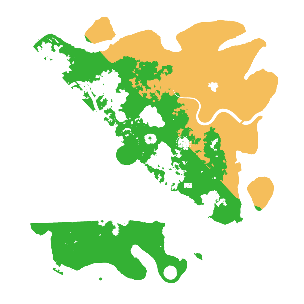 Biome Rust Map: Procedural Map, Size: 4000, Seed: 638554736