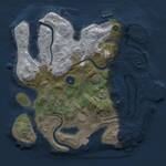 Thumbnail Rust Map: Procedural Map, Size: 2800, Seed: 2078035363, 8 Monuments