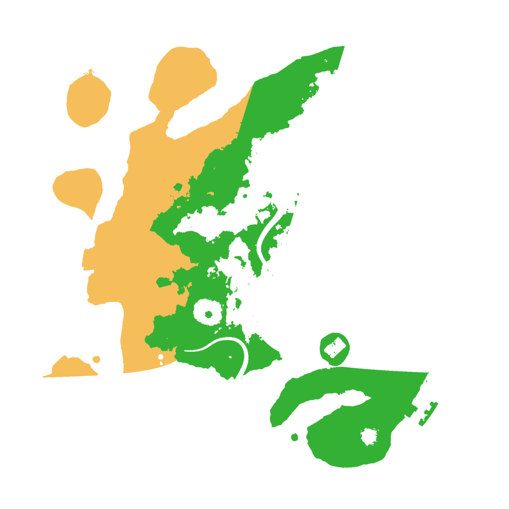 Biome Rust Map: Procedural Map, Size: 2750, Seed: 1875325