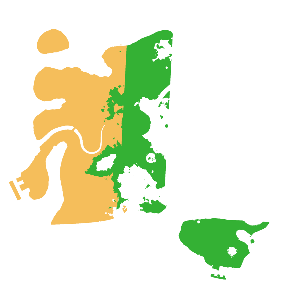 Biome Rust Map: Procedural Map, Size: 3000, Seed: 1085816145