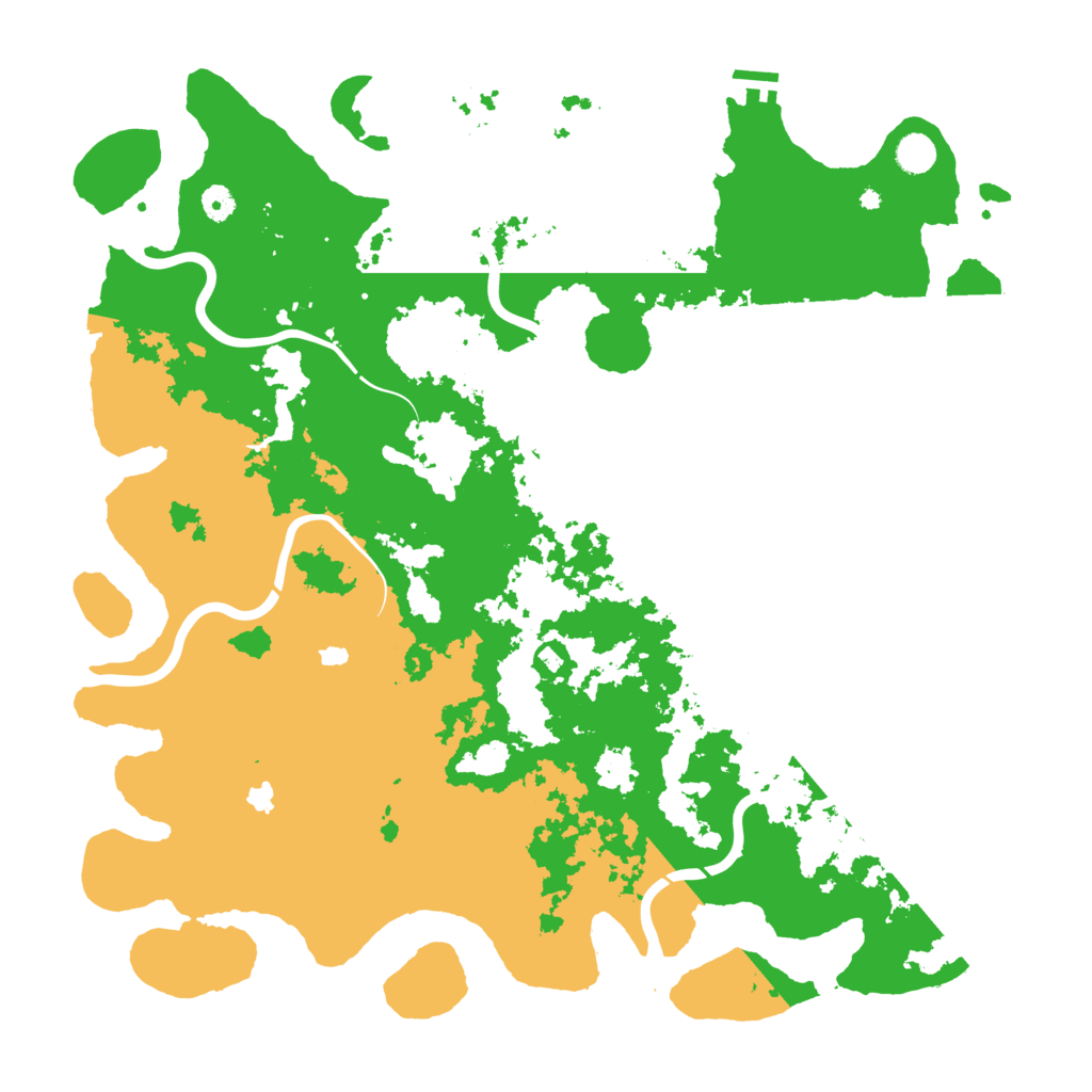 Biome Rust Map: Procedural Map, Size: 4800, Seed: 1217005074