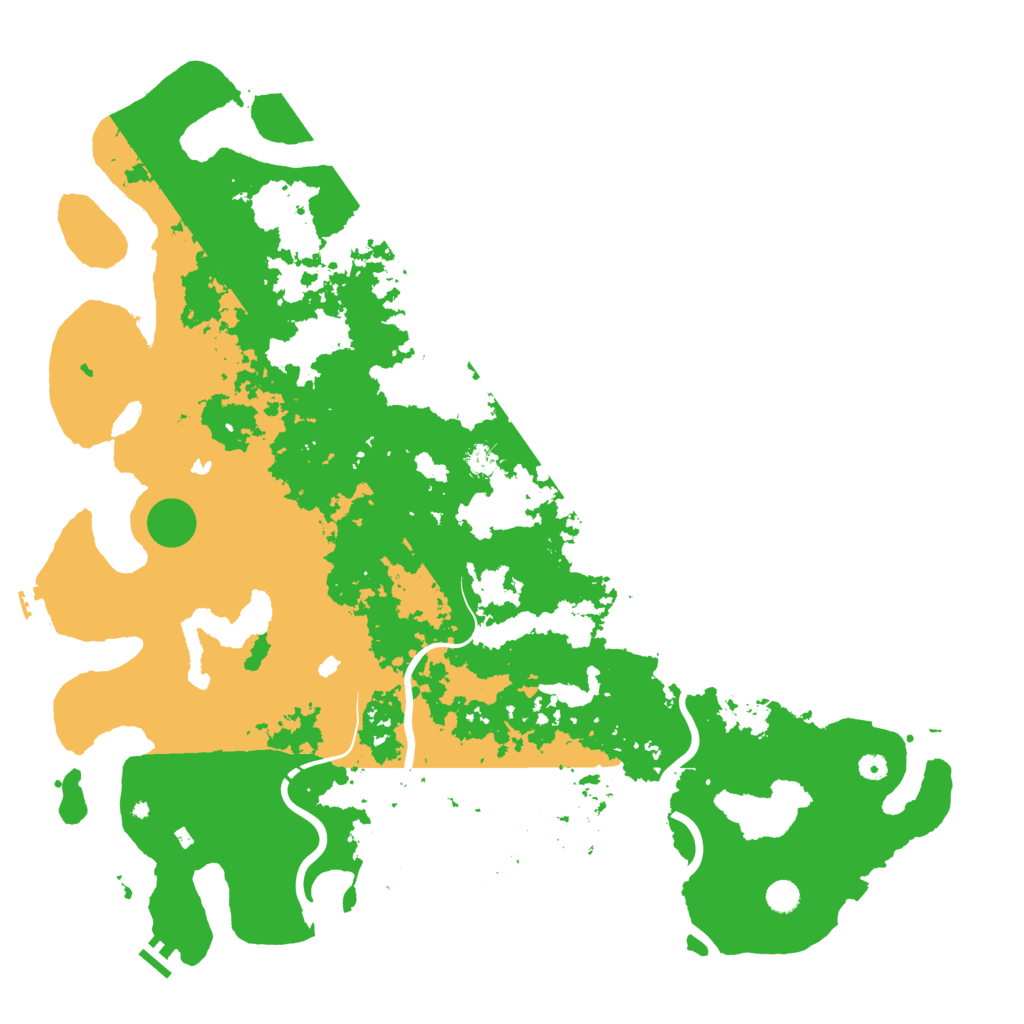 Biome Rust Map: Procedural Map, Size: 5500, Seed: 196