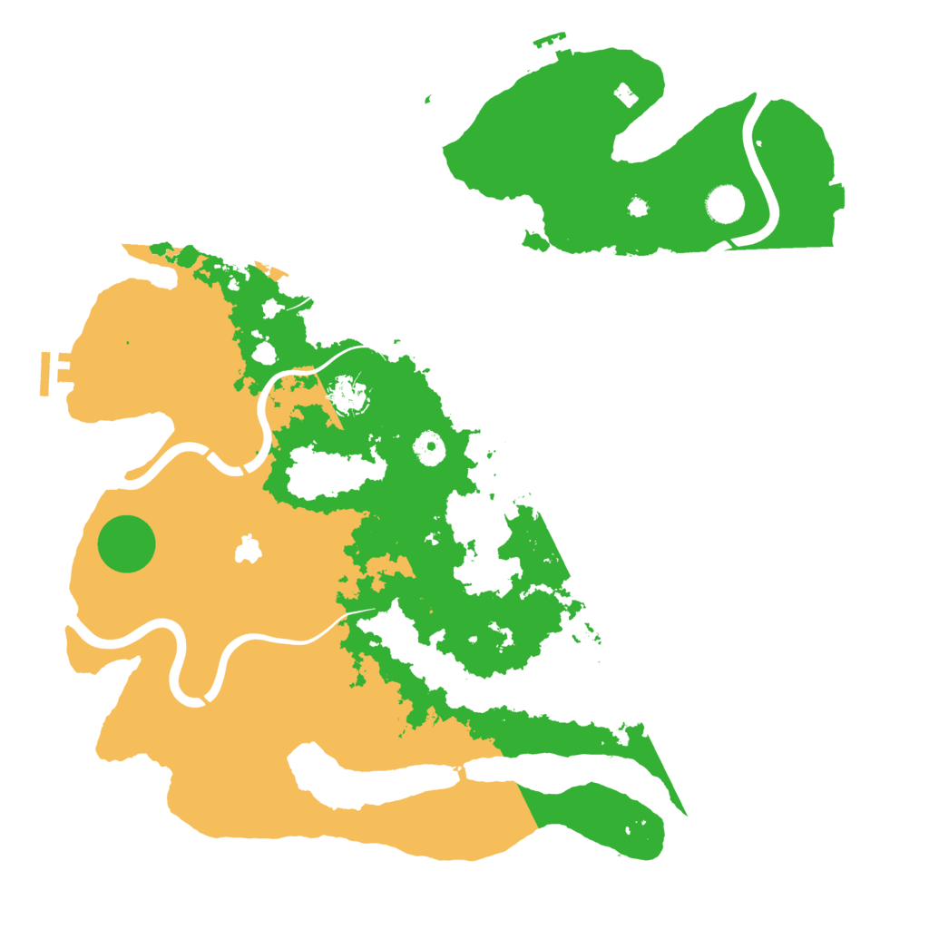 Biome Rust Map: Procedural Map, Size: 4250, Seed: 700624598