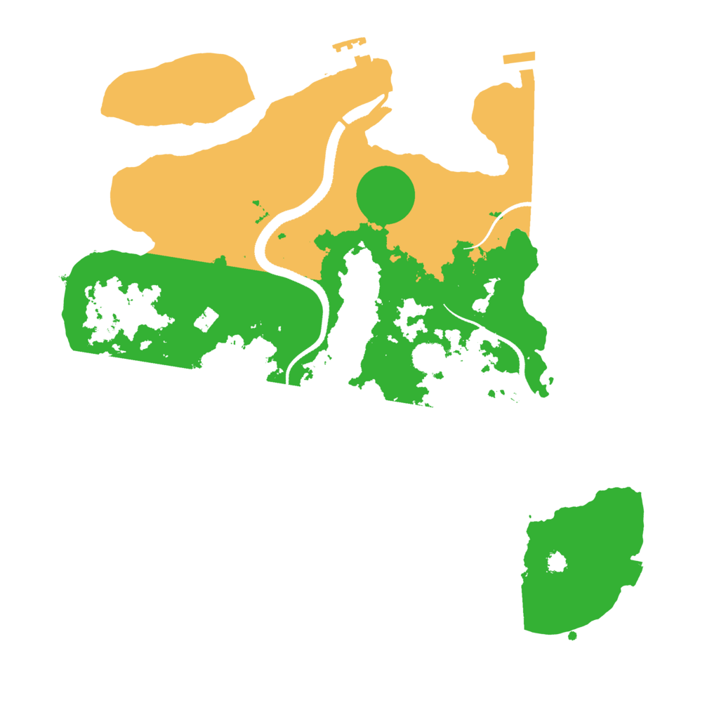 Biome Rust Map: Procedural Map, Size: 3250, Seed: 1624946762