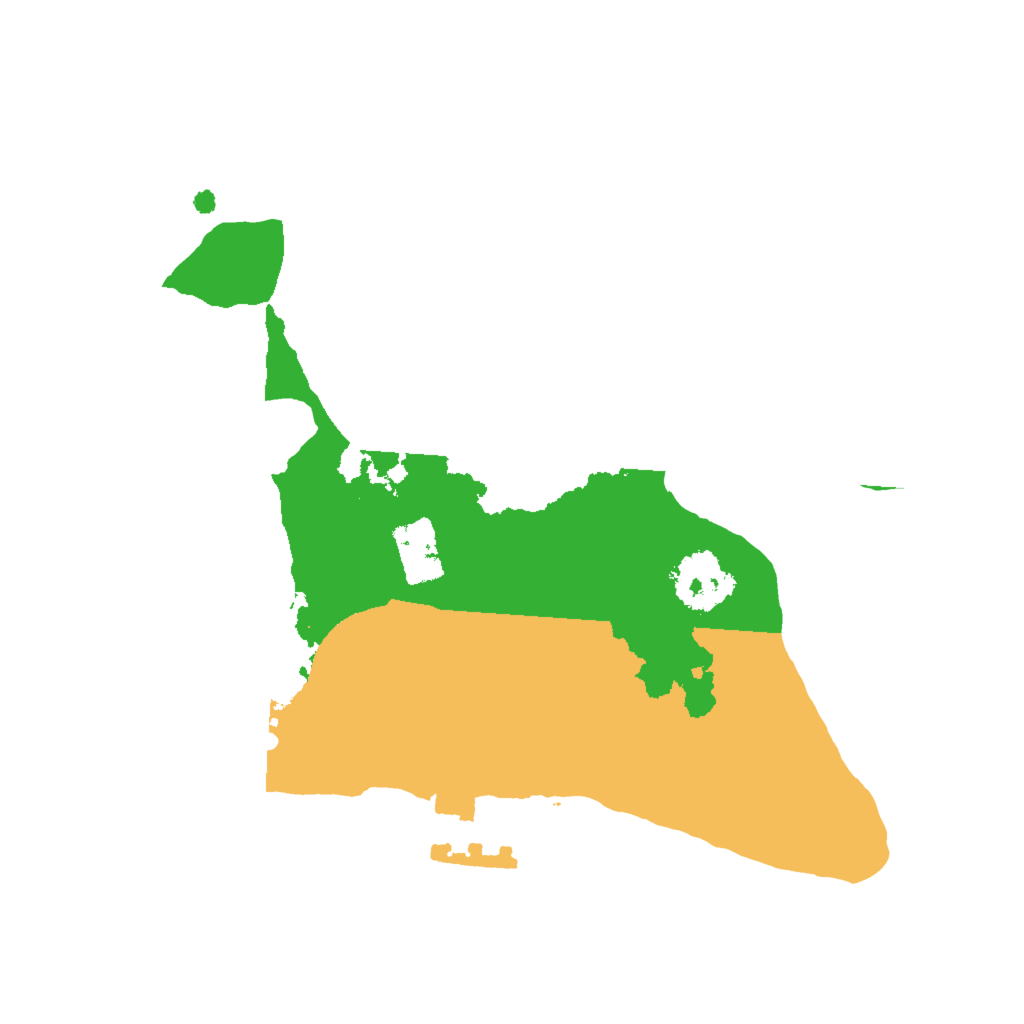 Biome Rust Map: Procedural Map, Size: 1800, Seed: 132676