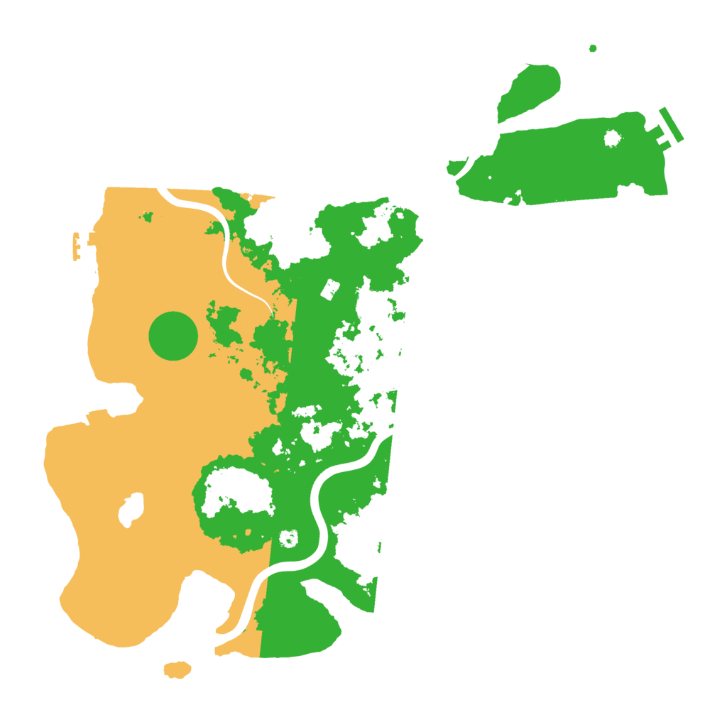 Biome Rust Map: Procedural Map, Size: 3900, Seed: 1608341614