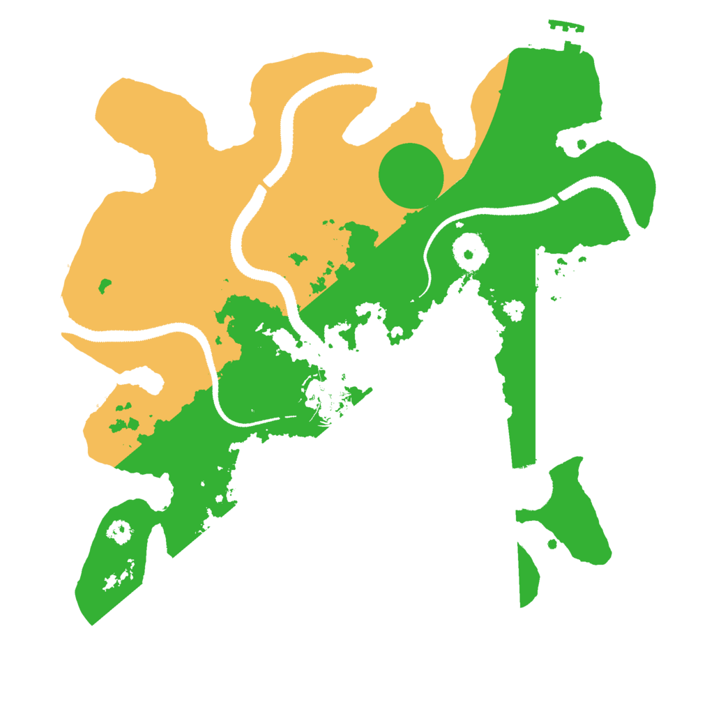 Biome Rust Map: Procedural Map, Size: 3000, Seed: 52931