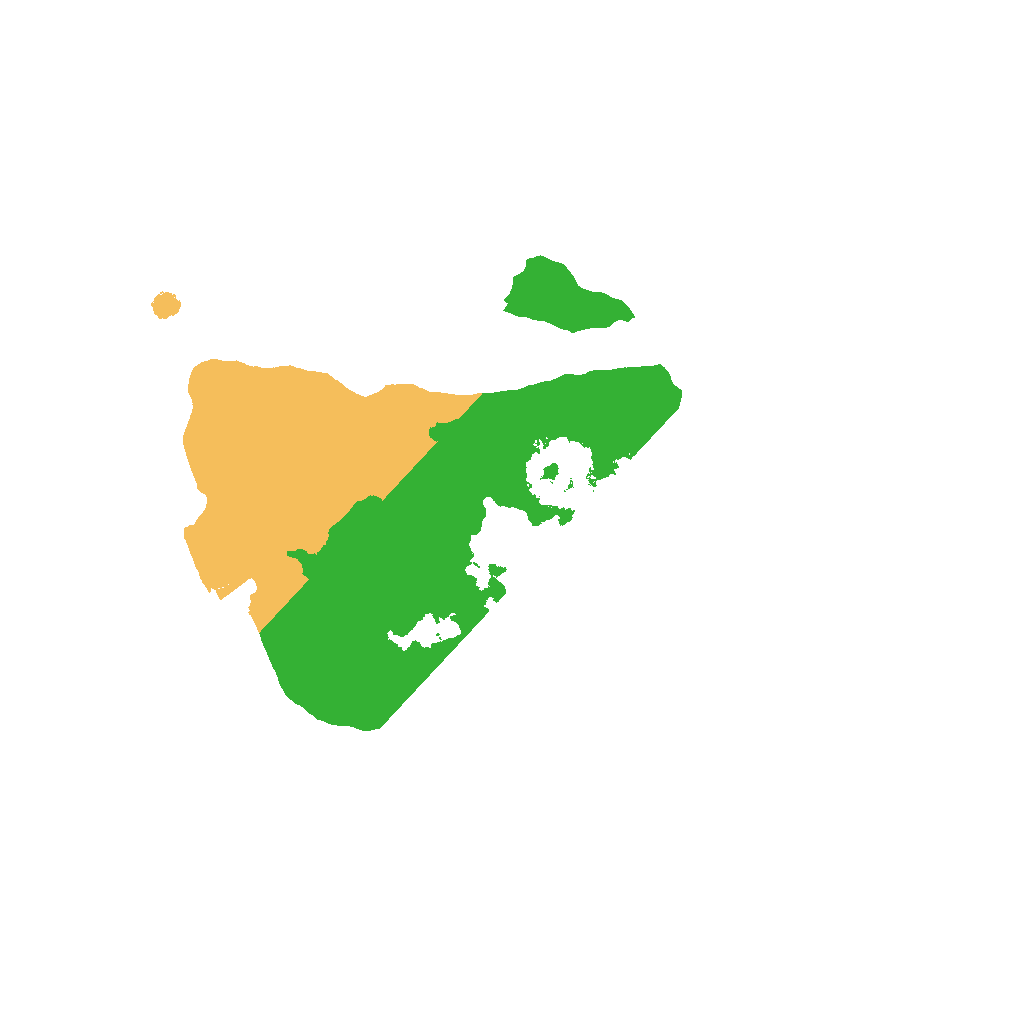 Biome Rust Map: Procedural Map, Size: 1500, Seed: 11633