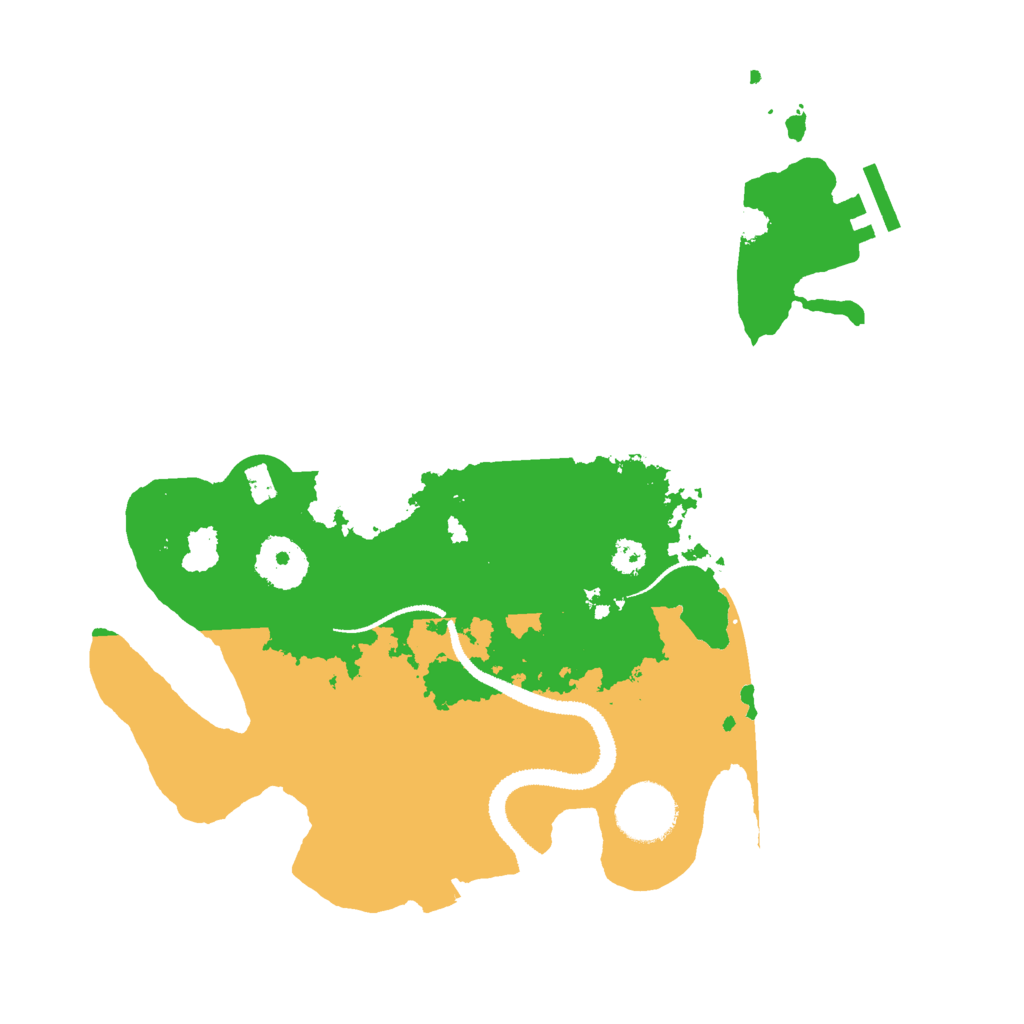 Biome Rust Map: Procedural Map, Size: 3000, Seed: 1952420305