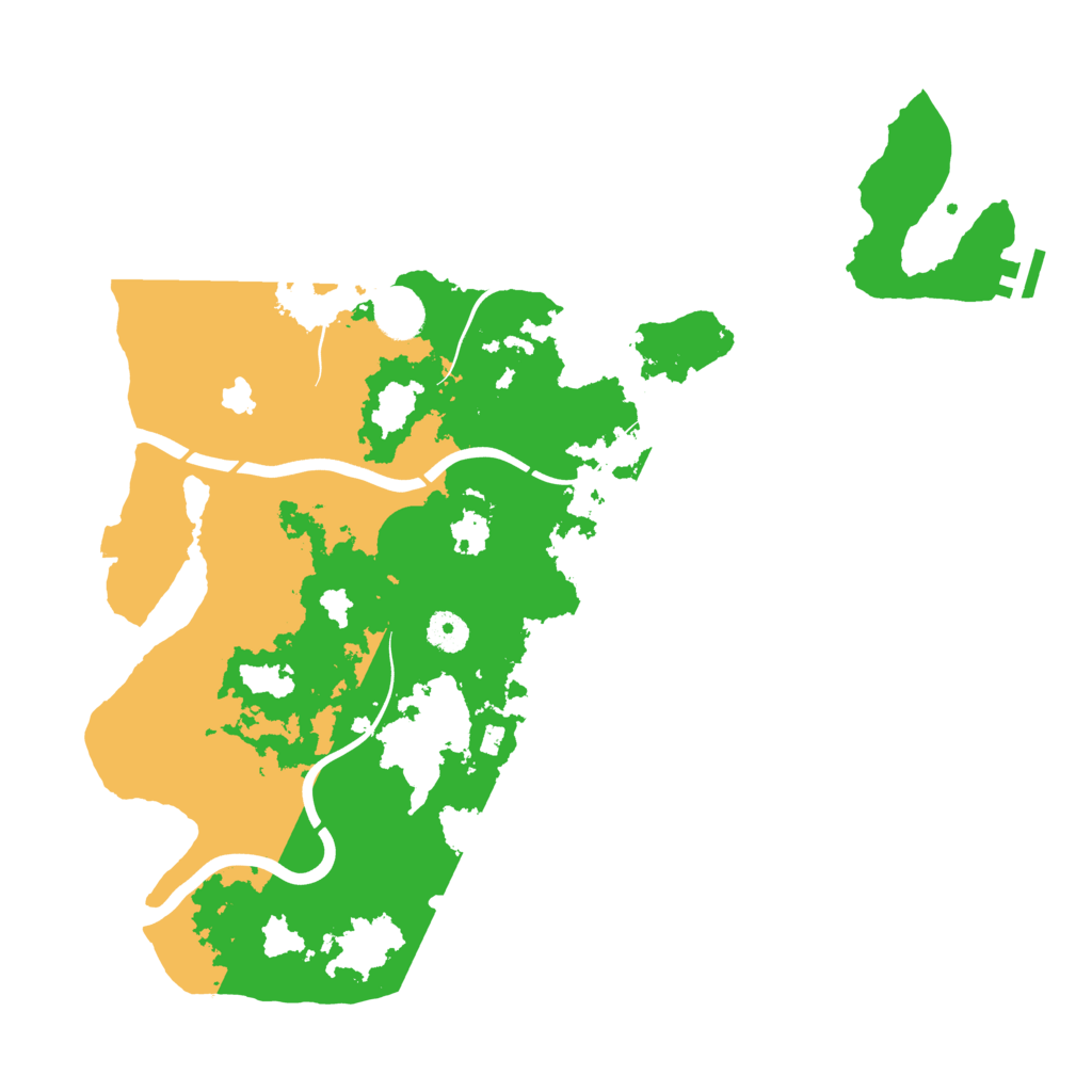 Biome Rust Map: Procedural Map, Size: 4000, Seed: 744428730